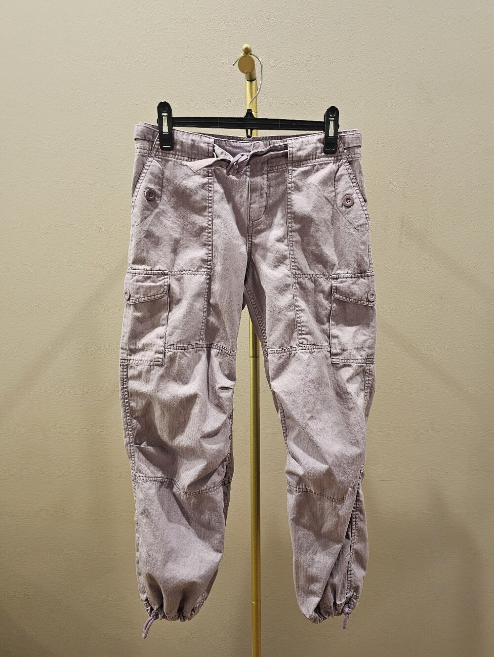Vintage Low Rise Light Lavender Cargo Pants